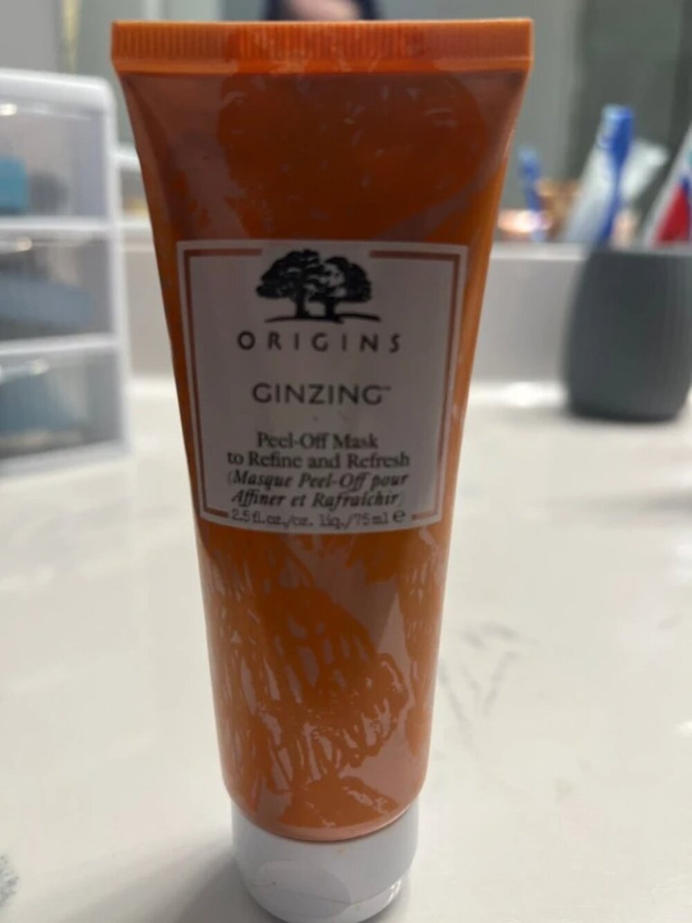 Origins ginzing peel off mask